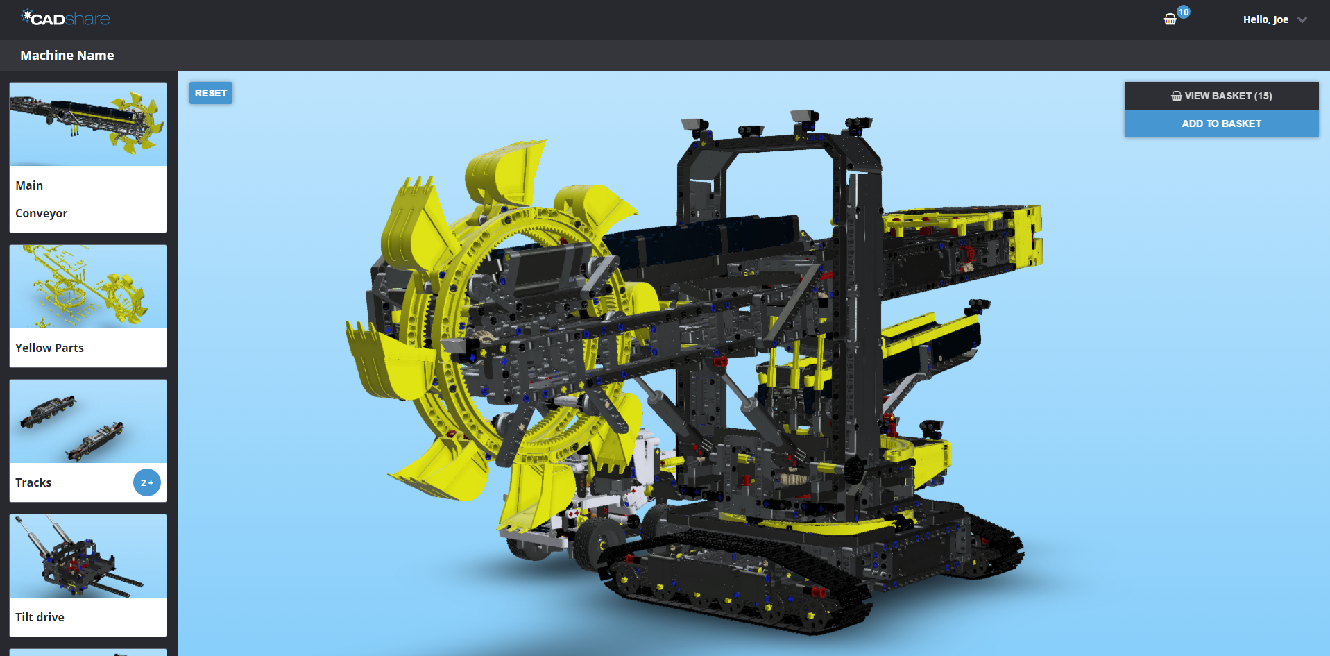 bucket loader