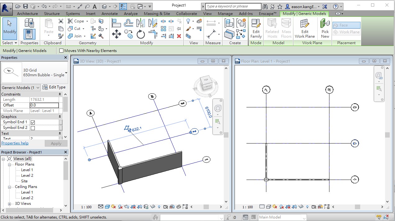 3D Grid DYN result