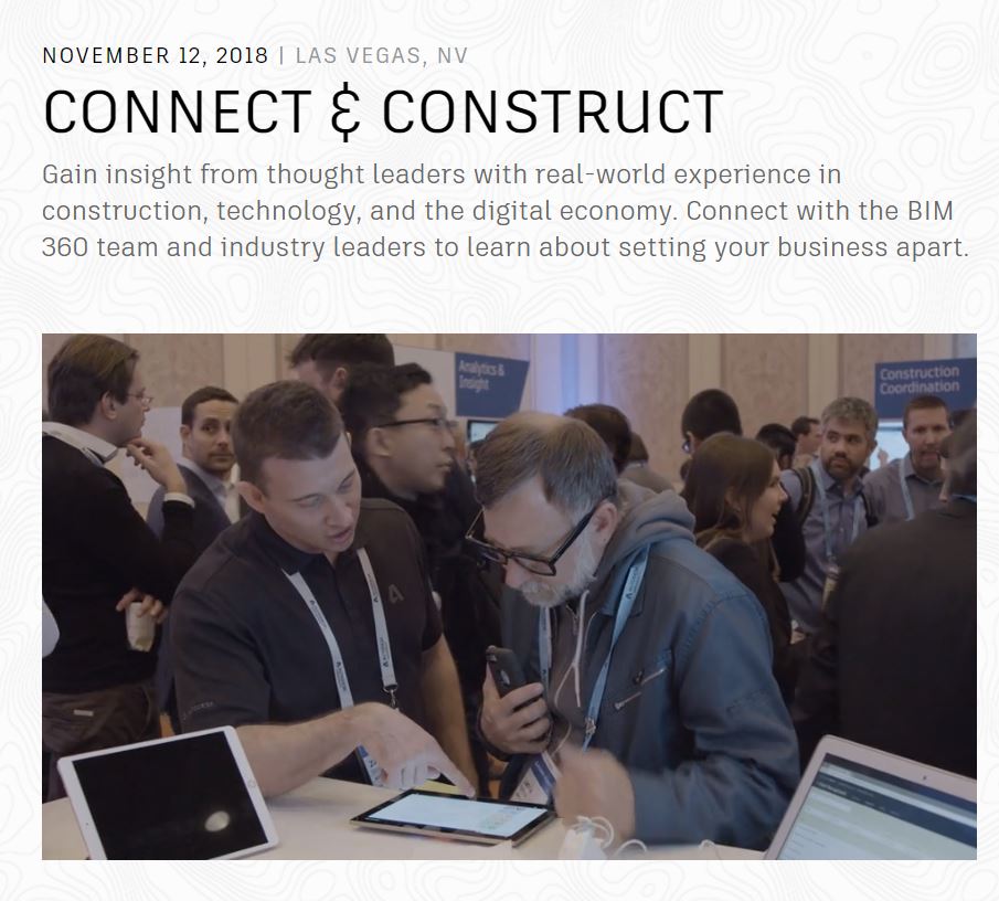 Connect and Construct Summit BIM 360 Field