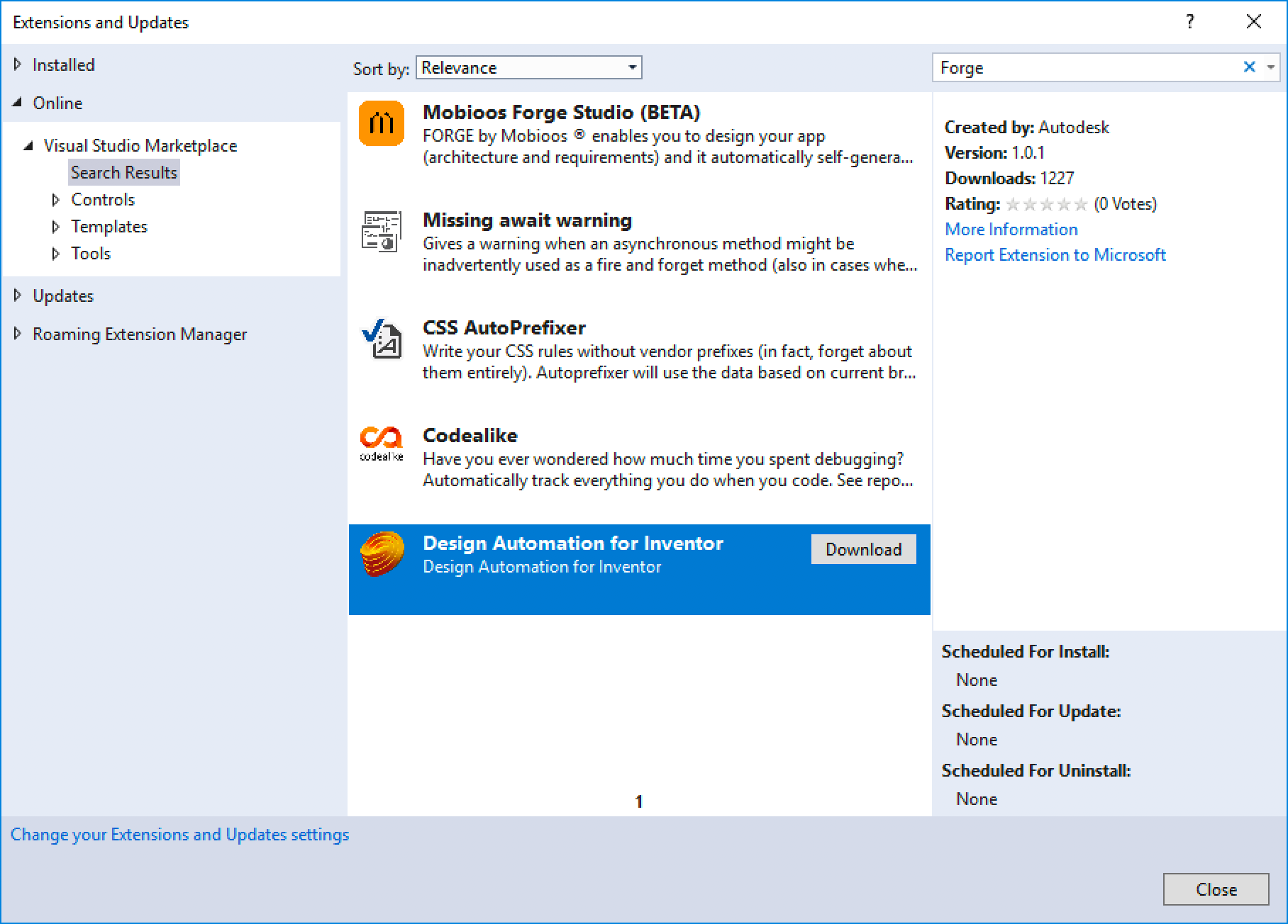 Visual Studio Template