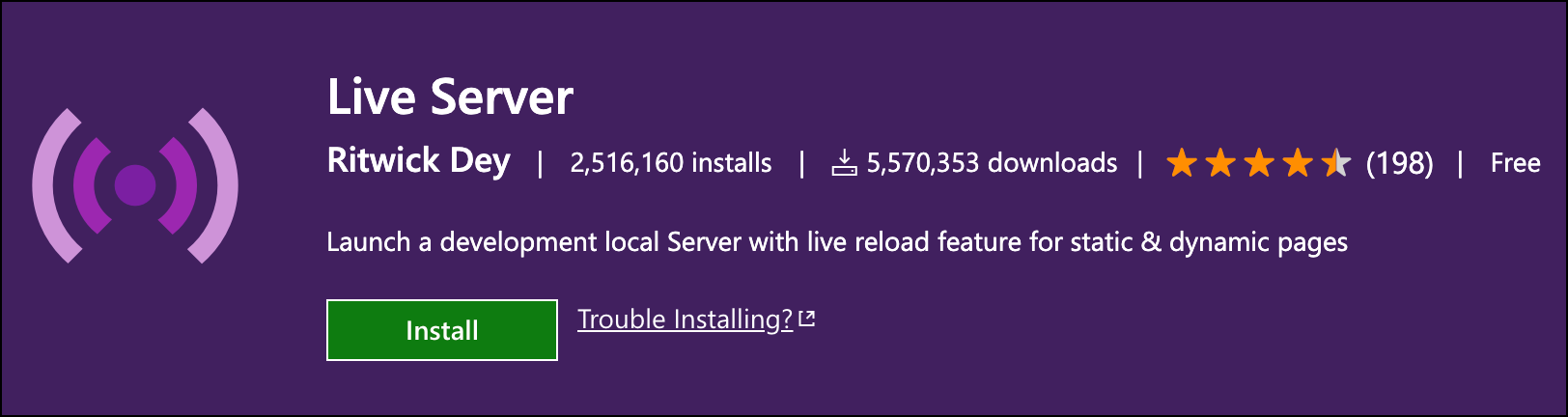 Live Server plugin