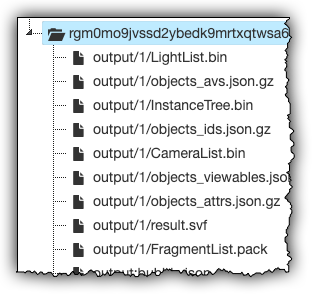 SVF files in OSS bucket