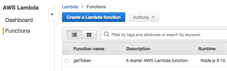 Lambda function