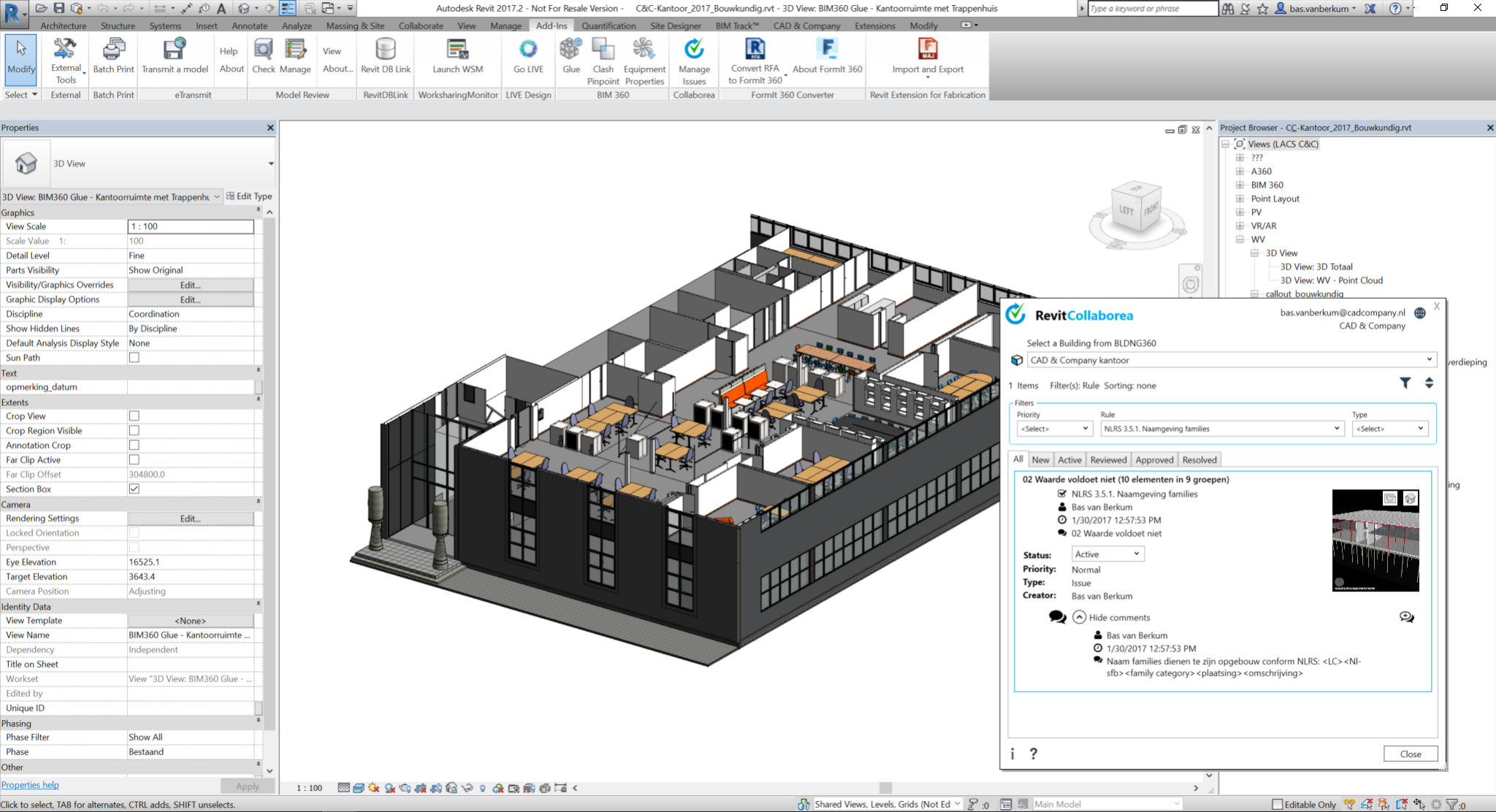 CAD & Company Collaborea Revit application